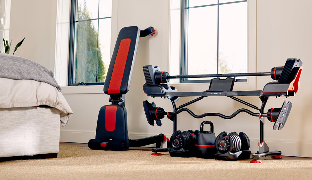 Bowflex SelectTech 2080 shops Stand with Media Rack